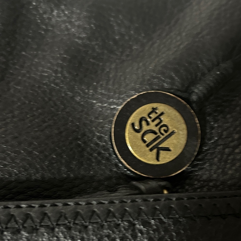The Sak Black Leather Crossbody Bag - Picture 5 of 7